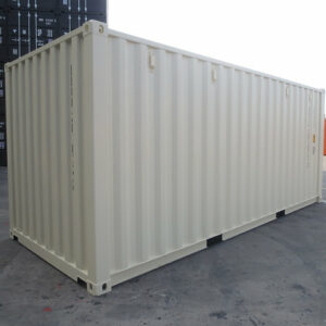 Container 20' Dry standard Blanc crème-Neuf
