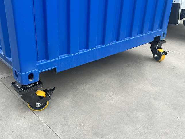 Kit 4 roulettes pour container-Neuf – Image 3