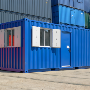Container 20' bureau + cuisine et toilette-Neuf